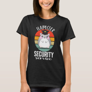 Hamster Security Service Niedlich Hamster Lover Fu T-Shirt