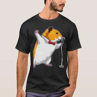 Hamster Singer Microphone Music 1 T-Shirt