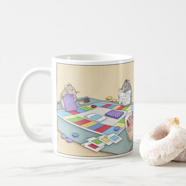 Hamster-Spiele Kaffeetasse (Mit Donut)