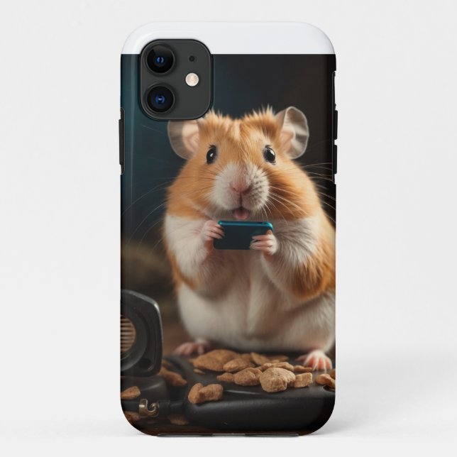 Hamster spricht über Handy Case-Mate iPhone Hülle (Rückseite)
