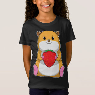 Hamster Strawberry Frucht T-Shirt