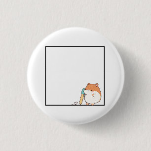 Hamster, süßes Hamster-Thema Button