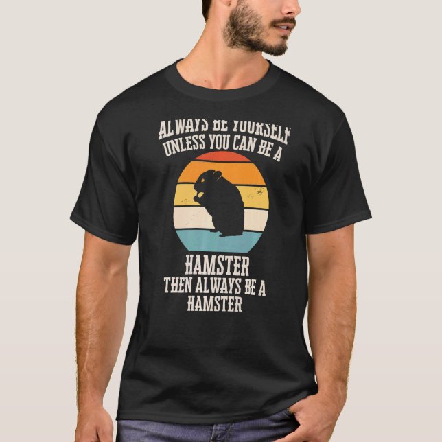 Hamster Syrian Hamster Dwarf Hamster T-Shirt (Vorderseite)