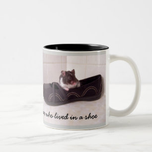 Hamster-Tasse Zweifarbige Tasse