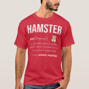 Hamster Tshirt Pet Rodent Guinea Pig Zwarf2622
