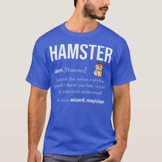 Hamster Tshirt Rodent Guinea Pig Zwarf 711