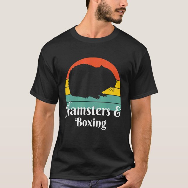 Hamster und Boxboxen T-Shirt (Vorderseite)