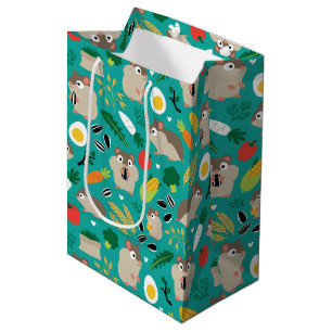 Hamster und ihre Leckereien Mittlere Geschenktüte