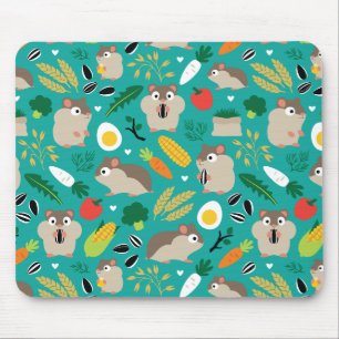 Hamster und ihre Leckereien Mousepad