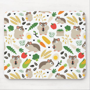 Hamster und ihre Leckereien Mousepad