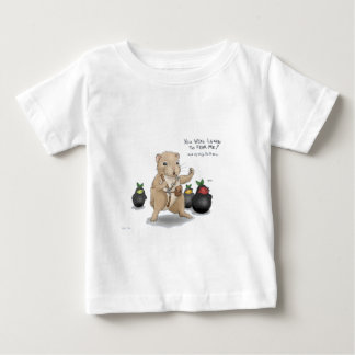 Hamster und Ninja Frucht Baby T-shirt
