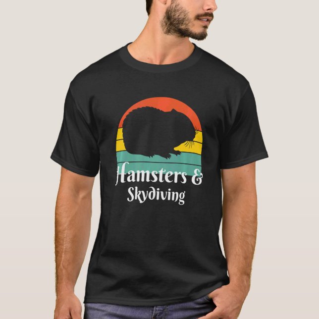 Hamster und Skydiver T-Shirt (Vorderseite)