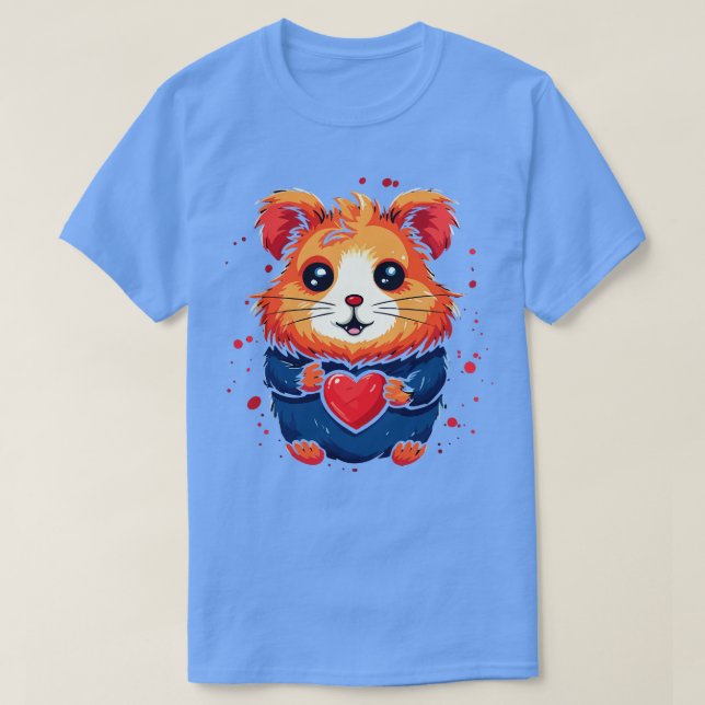 Hamster Valentine Day T-Shirt (Design vorne)