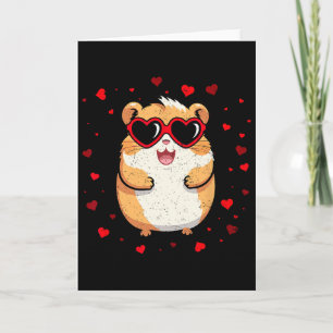 Hamster Valentinstag Singles Herz Süße Liebende Karte