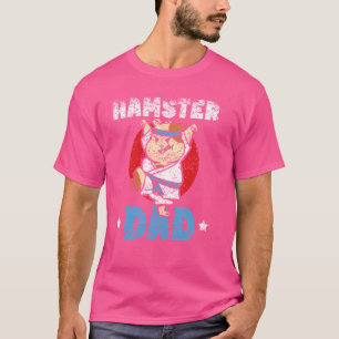 Hamster Vater Niedlich Tier Tierbesitzer Hamster V T-Shirt