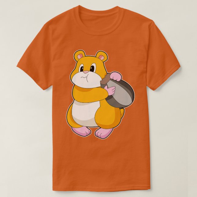 Hamster Walnut T-Shirt (Design vorne)