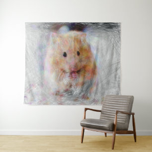 Hamster Wandteppich