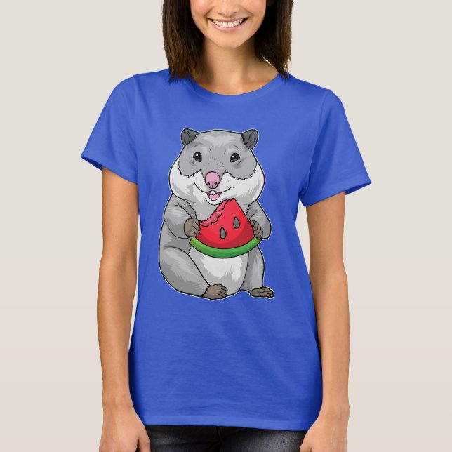 Hamster Watermelon T-Shirt (Vorderseite)