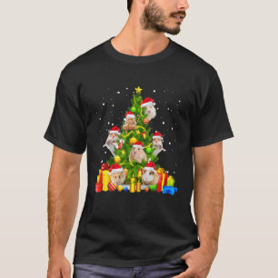 Hamster Weihnachtsbaum Geschenk X-Mas Weihnachtsma T-Shirt