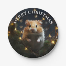 Hamster & Weihnachtsbeleuchtung