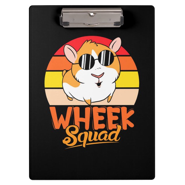 Hamster Whead Squad Klemmbrett (Vorderseite)