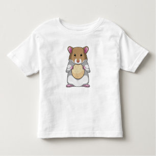 Hamster with Biscuit Kleinkind T-shirt