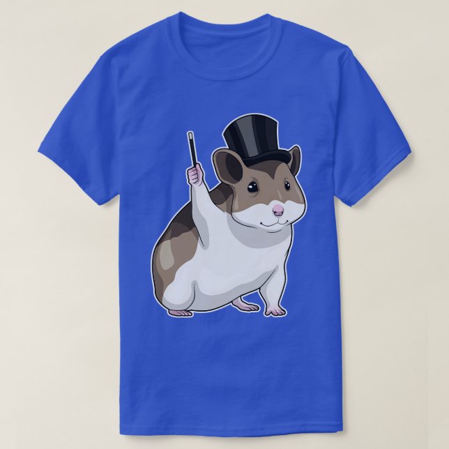 Hamster Wizard Magstab T-Shirt (Design vorne)