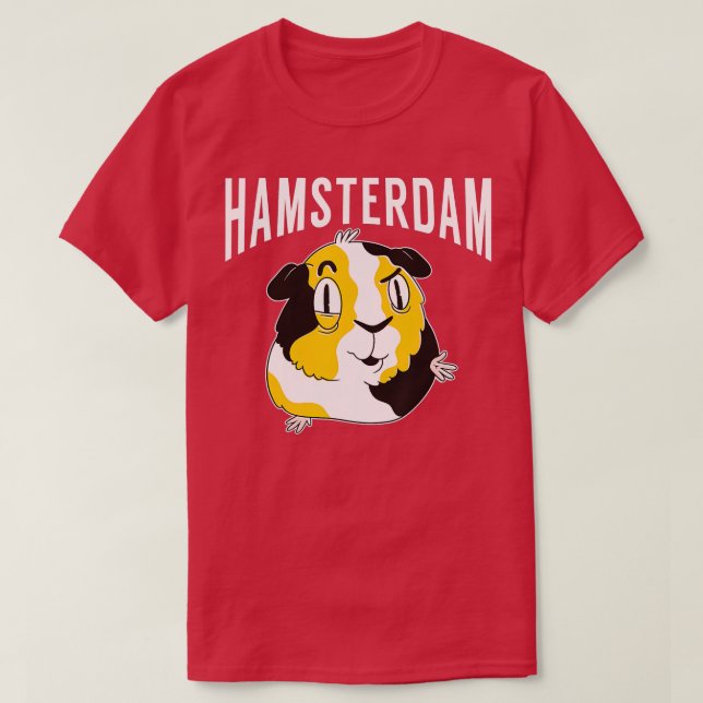 Hamsterdam Niedlich Hamster Lover T-Shirt (Design vorne)