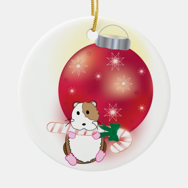 Hamsterferien Keramikornament (Vorne)