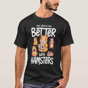 Hamsterfutter für Tiere in Niedlichen Käfigen - Al T-Shirt