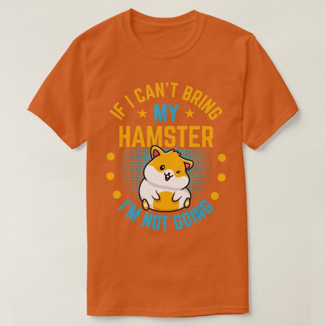 Hamstergeschenke für Hamster Lover T-Shirt (Design vorne)