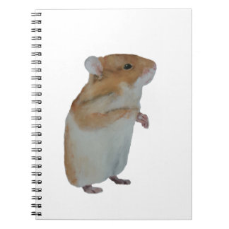 HamsterNotebook in Weiß Notizblock