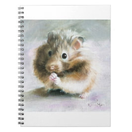 Hamsterölmalerei Notizblock