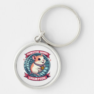 Hamsterrad Champion Schlüsselanhänger