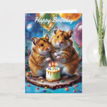 Hamsters Birthday