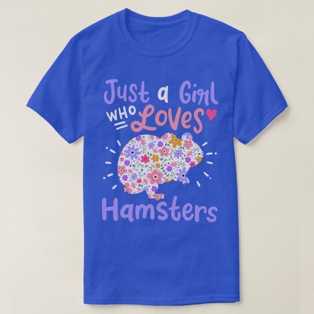 Hamsters Hamster Lover T-Shirt (Design vorne)