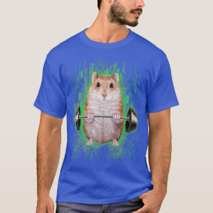 Hamsterweichtraining im Cyber-Fitness-Fitnessraum T-Shirt