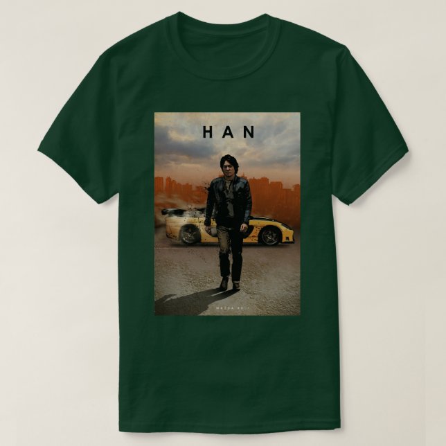 Han Lue Mazda RX 7 Legends T-Shirt (Design vorne)