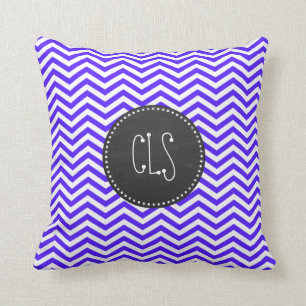 Han Purple Chevron Streifen; Tafel Kissen