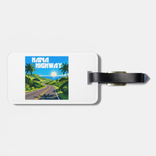 Hana Highway Maui Hawaii Landschaft Gepäckanhänger