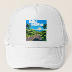 Hana Highway Maui Hawaii Landschaft Truckerkappe