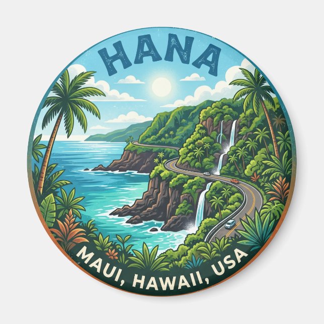 Hana USA Magnet (Vorne)