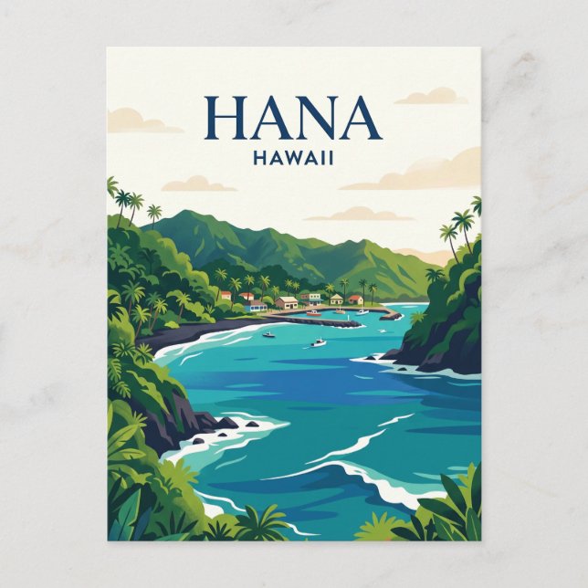 Hana USA Postkarte (Vorderseite)