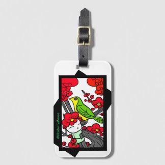 Hanafuda Japanese Playing Cards Khabully Mouse Gepäckanhänger