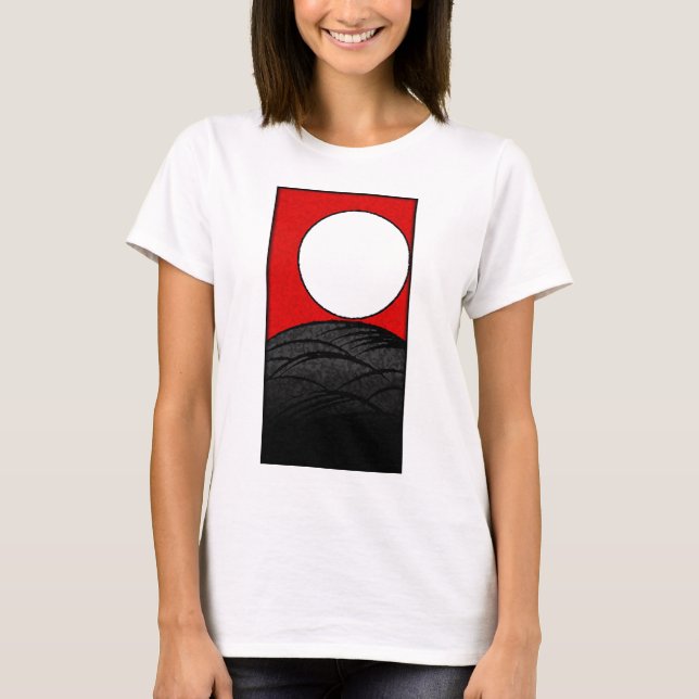 hanafuda japanische Karte (JAPAN KYOTO) T-Shirt (Vorderseite)