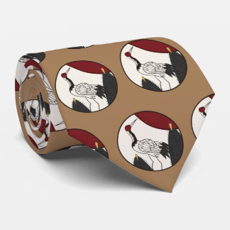 Hanafuda "Matsu-ni-tsuru" Krawatte