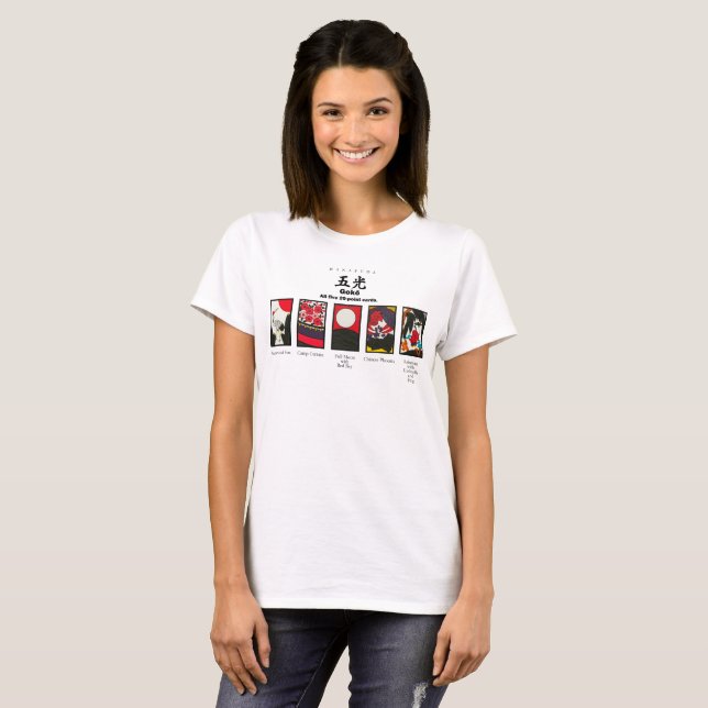 Hanafuda: playing cards of Japan T-Shirt (Vorne ganz)