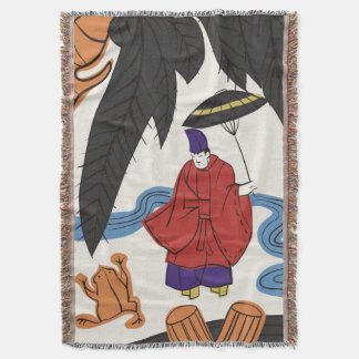 Hanafuda "Yanagi-ni-Ono-Michikaze" Decke
