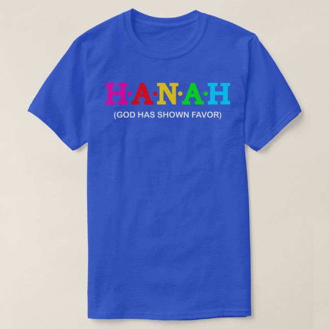 Hanah Gott hat sich für T-Shirt (Design vorne)