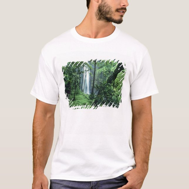 Hanakapiai Falls entlang der Na Pali Küste, Kauai, T-Shirt (Vorderseite)
